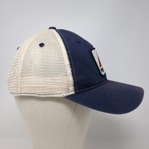 Fenway Snapback Trucker Hat Blue One Size Adjustable Mesh Back Chowdaheadz - Picture 5 of 9